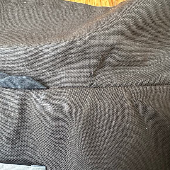 René Lezard Chocolate Brown Blazer - Size 38 IT (US 8) - Tailored Fit - Picture 6 of 11